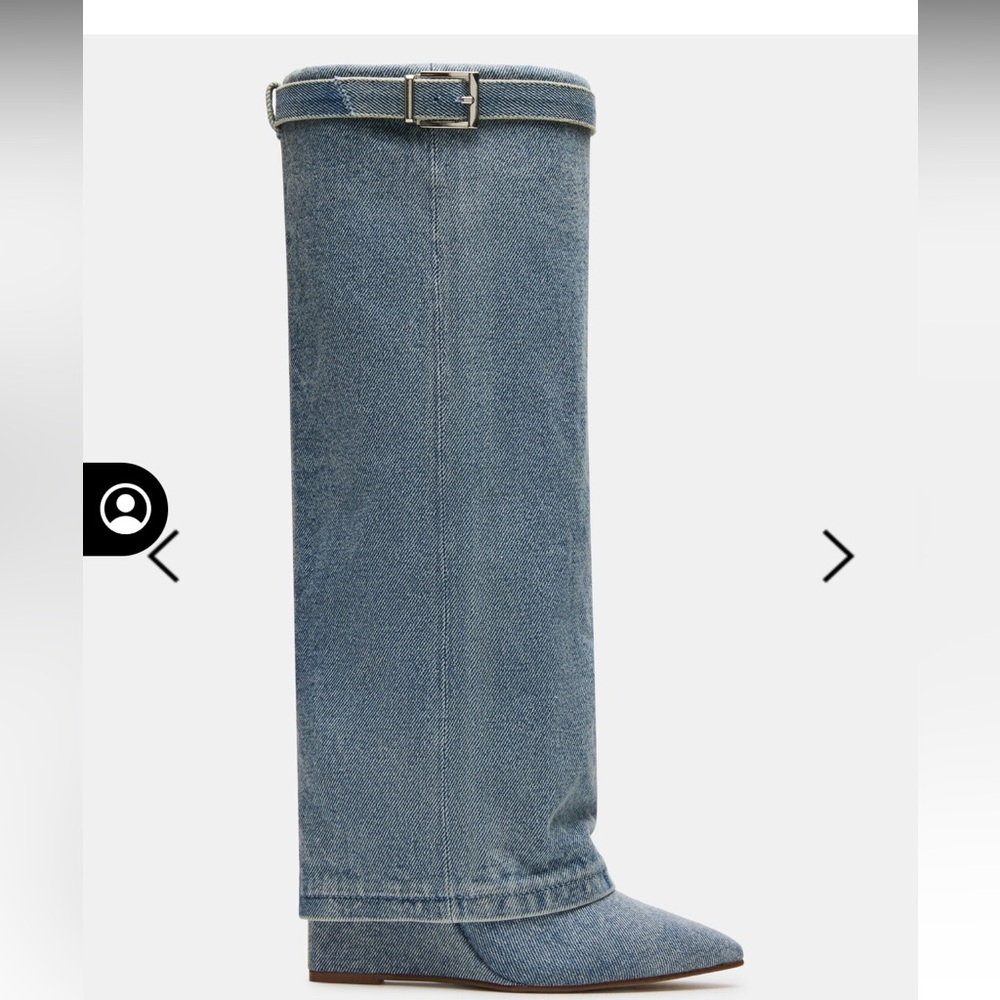 Steve Madden Denim Boots